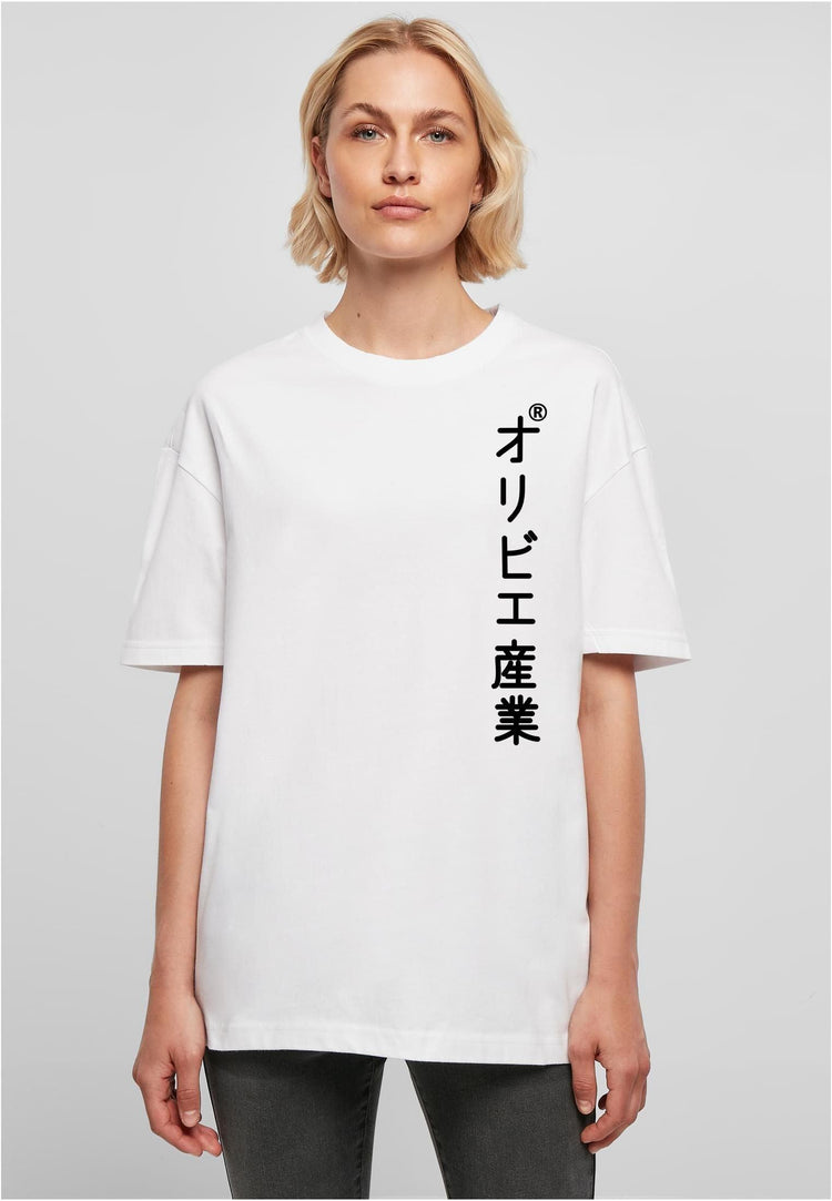 Olivier Industries ® Oversized- Big Wave of Kanagawa - Ladies Boyfriend Tee - Olivier Industries ® Art & Apparel