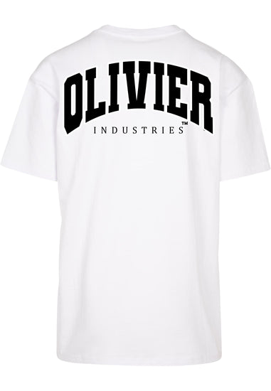 Olivier Industries ®Double side printed Tags oversized Men Tee - Olivier Industries ® Art & Apparel