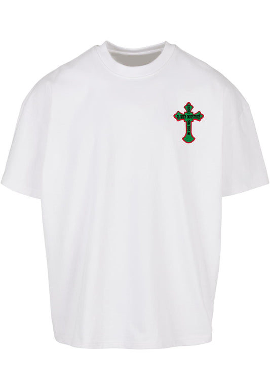 Olivier Industries ® Cross Ultra heavy Oversized Box Tee - Olivier Industries ® Art & Apparel