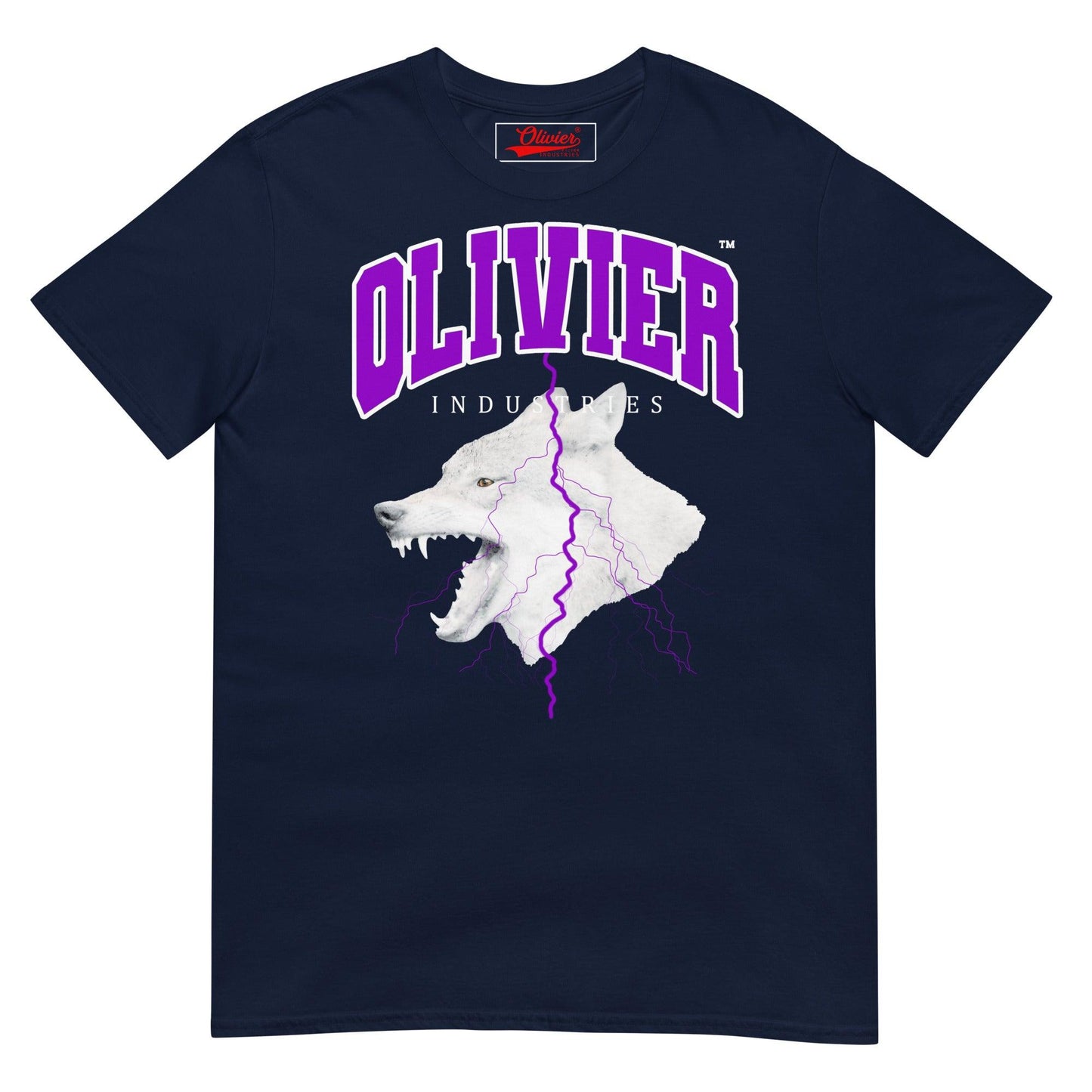 Olivier Industries TM Worldwide - The Beast lightning classic fit Tee - Olivier Industries ® Art & Apparel