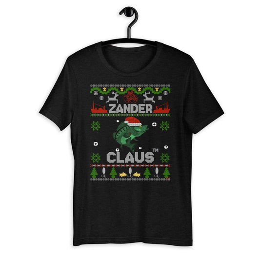 Zander Claus ® lustiges Weihnachts - uglysweater Stil Kurzärmeliges Unisex-T-Shirt - Olivier Industries