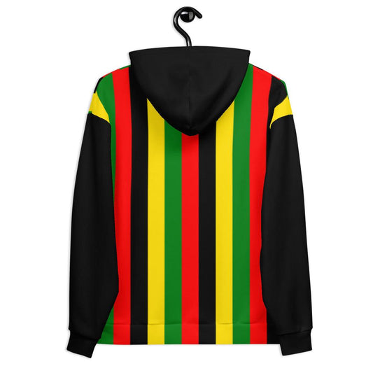Olivier Industries ® Signature - All over Print African Colors Unisex Hoodie - Olivier Industries