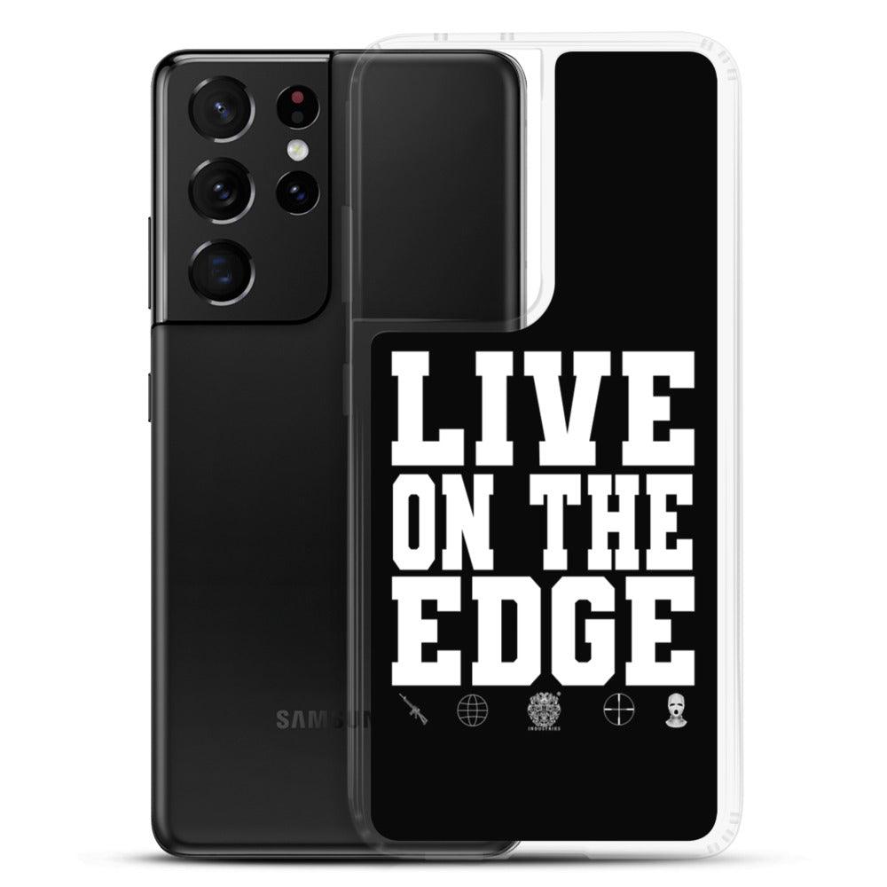 Olivier Industries ® Live on the Edge Samsung Case - Olivier Industries ® Art & Apparel