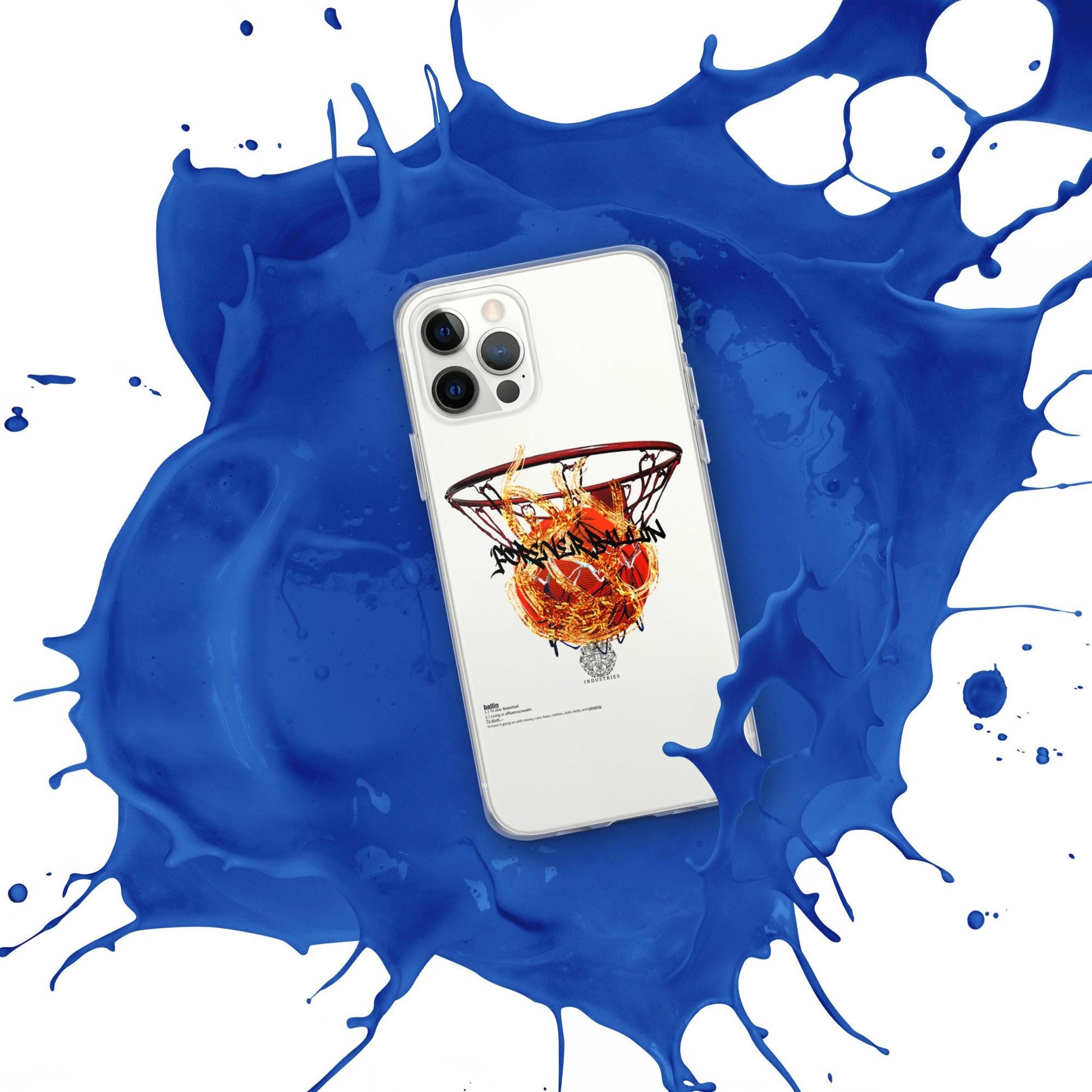 Olivier Industries ®Worldwide- Forever Ballin - Basketball iPhone-Hülle - Olivier Industries ® Art & Apparel