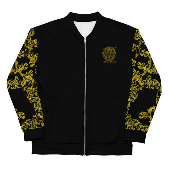 Olivier Industries ® "The Golden Heraldic Logo" Unisex Bomber Jacket - Olivier Industries