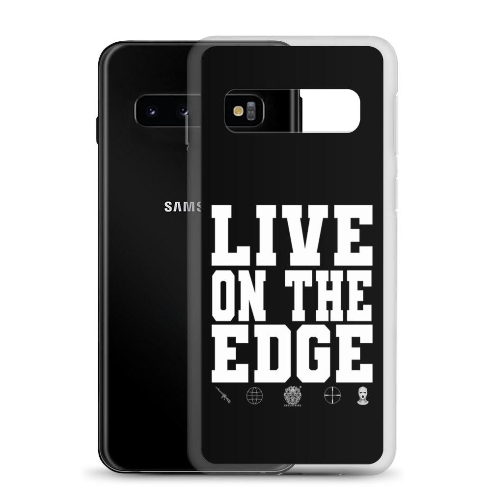 Olivier Industries ® Live on the Edge Samsung Case - Olivier Industries ® Art & Apparel