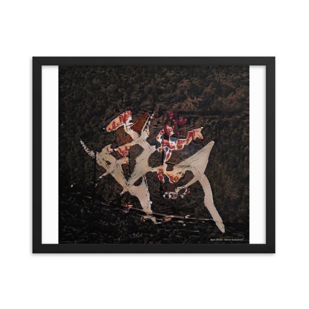 Framed photo paper poster - Olivier Industries ® Art & Apparel