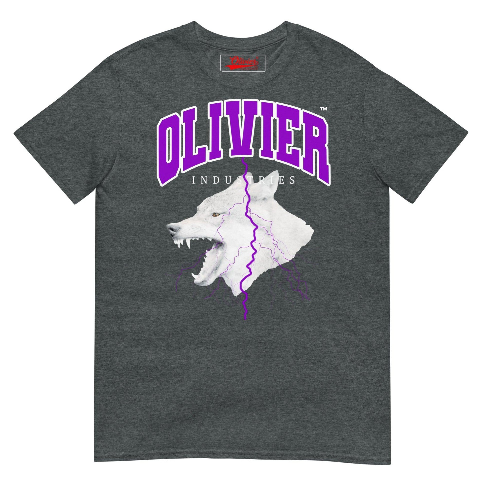 Olivier Industries TM Worldwide - The Beast lightning classic fit Tee - Olivier Industries ® Art & Apparel