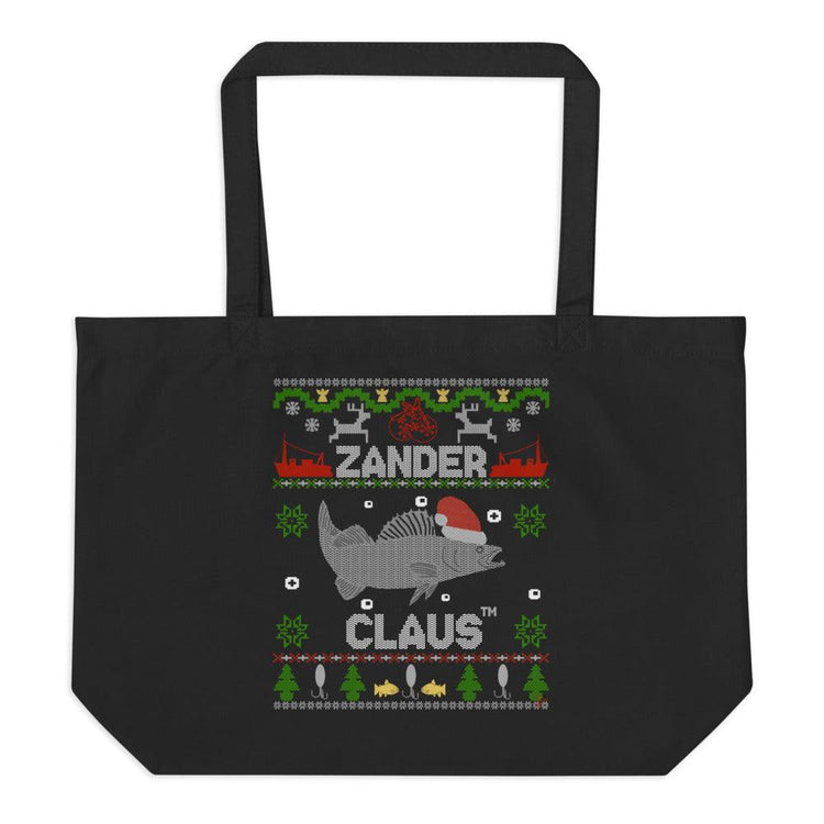 Olivier Industries ® x Zander Claus ® organic cotton carrier bag in large printed on both sides - Olivier Industries