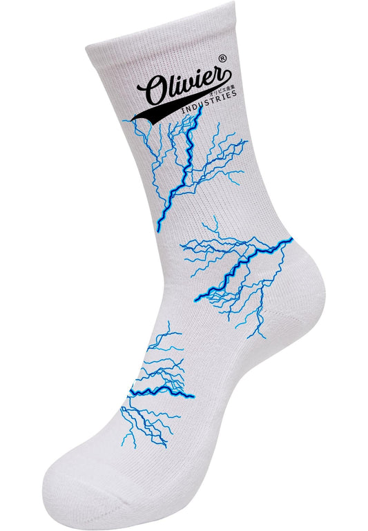 Olivier Industries ® 2x Lightning Socks - Olivier Industries ® Art & Apparel