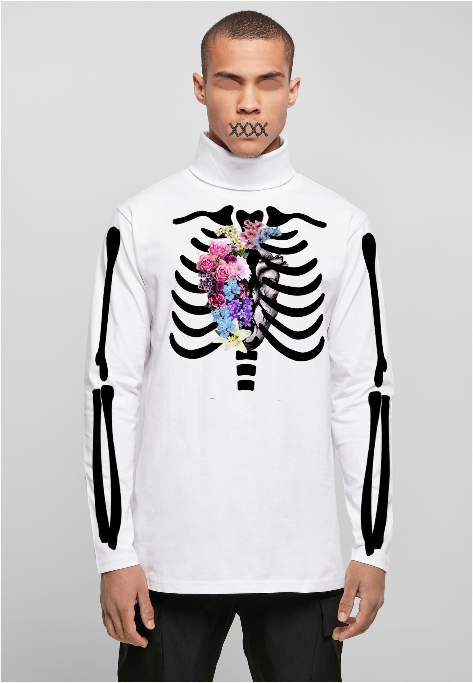 Olivier Industries ® Men Turtle Neck anatomical heart bone longsleeve - Olivier Industries ® Art & Apparel
