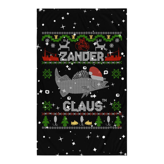 Zander Claus TM - Das Original - Zander Claus Weihnachtsfahne - Olivier Industries ® Art & Apparel
