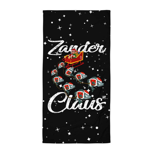 Zander Claus TM- Top-G Christmas Zander Claus Handtuch - Olivier Industries ® Art & Apparel