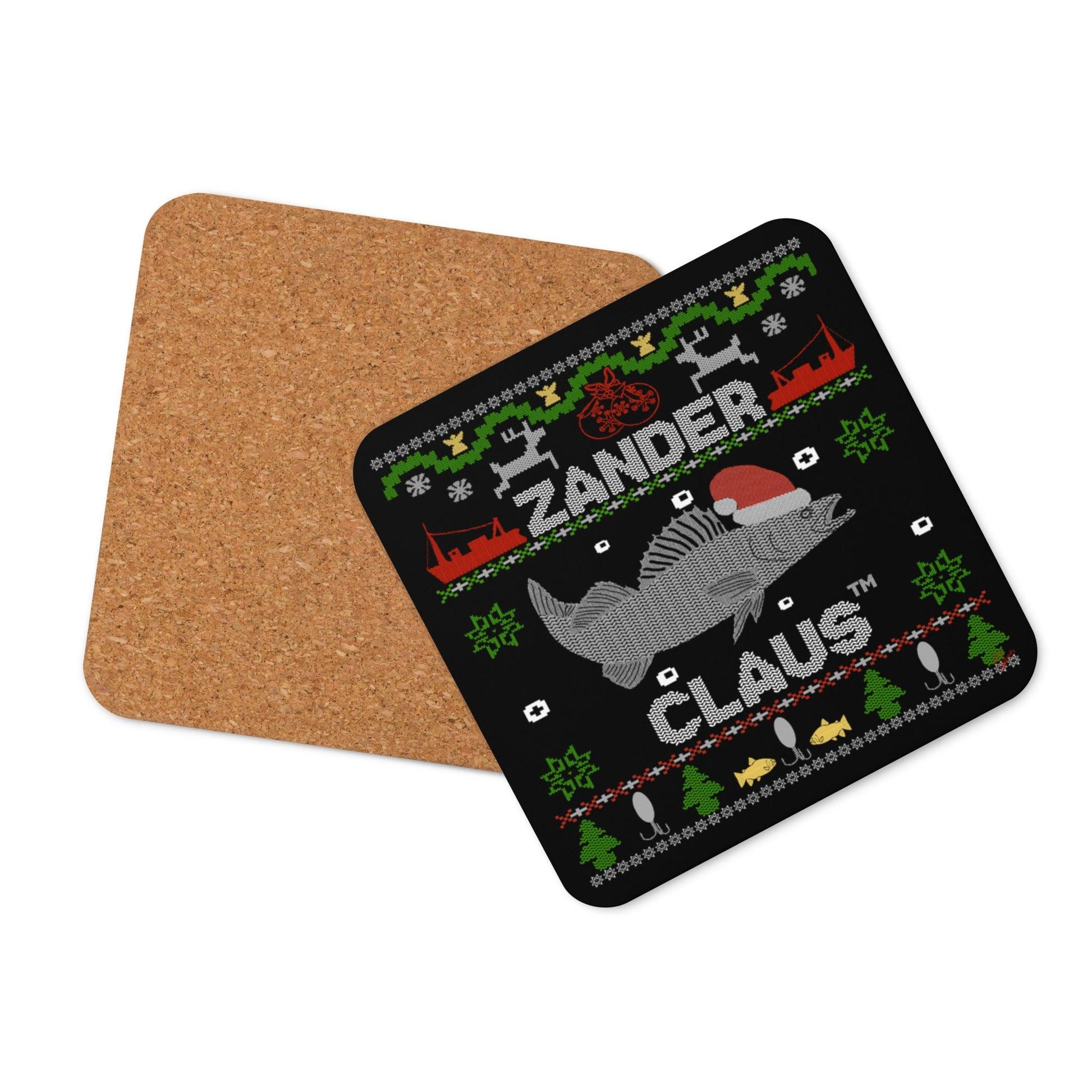 Zander Claus TM Das Original - Weihnachts -Bieruntersetzer - Olivier Industries ® Art & Apparel