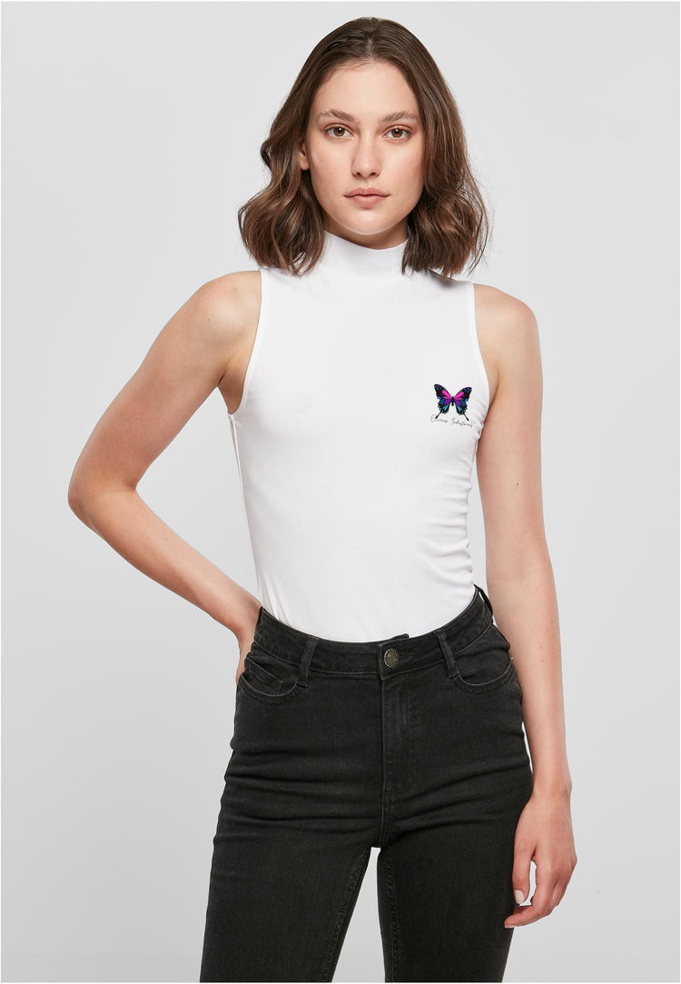 Olivier Industries ® Turtleneck Butterfly Summer Ladies Body - Olivier Industries ® Art & Apparel