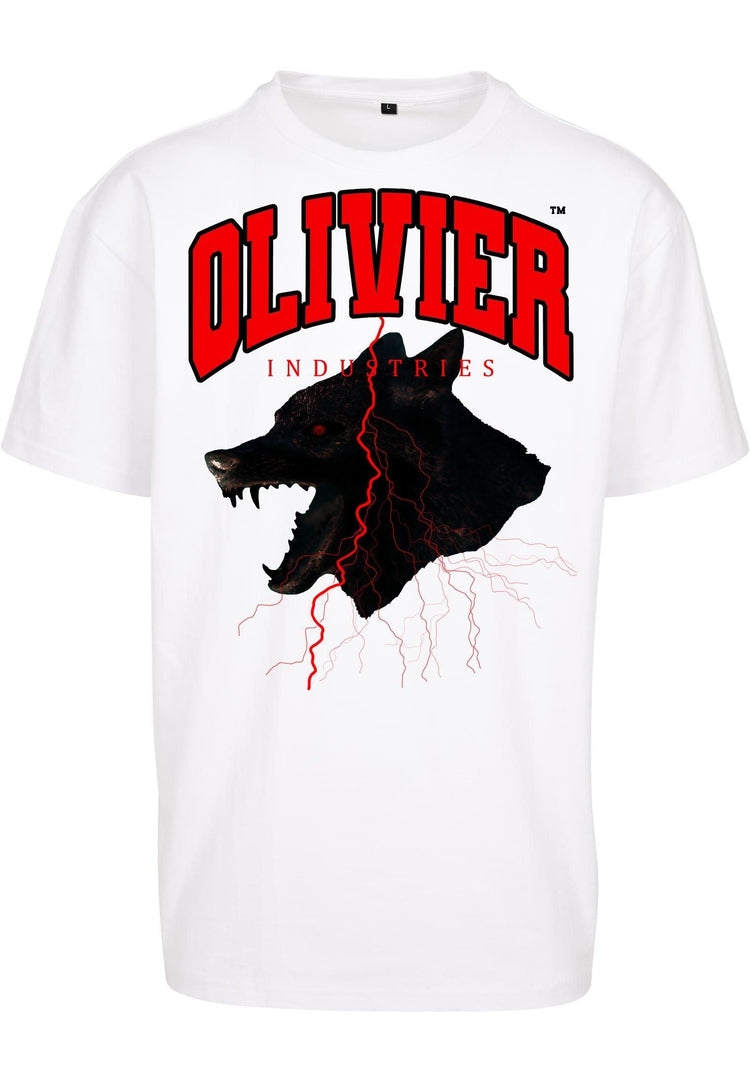 Olivier Industries ®Beast - Wolf oversized Men Tee - Olivier Industries ® Art & Apparel