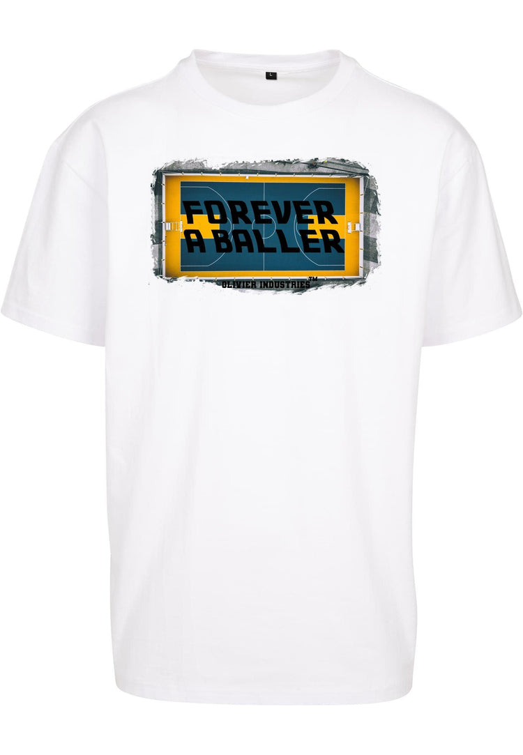 Olivier Industries ® Oversized- Forever a Baller - Ladies Boyfriend Tee - Olivier Industries ® Art & Apparel