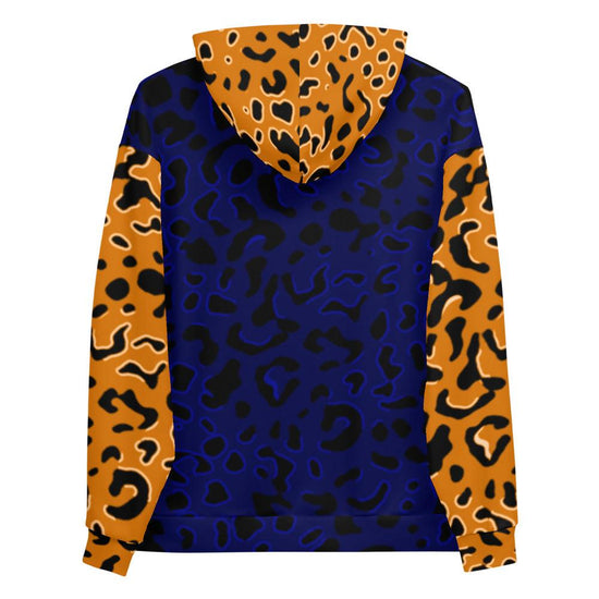 Olivier Industries ® drawn Leopard pattern on Unisex Hoodie - Olivier Industries