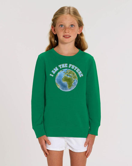 Olivier Industries ® I am the future Kids unisex organic Sweatshirt - Olivier Industries ® Art & Apparel