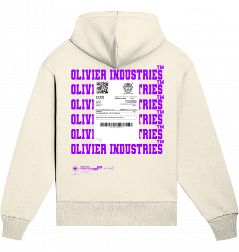 Olivier Industries ® Ultra Heavyweight Rebellion Packing Slip unisex Hoodie - Olivier Industries ® Art & Apparel