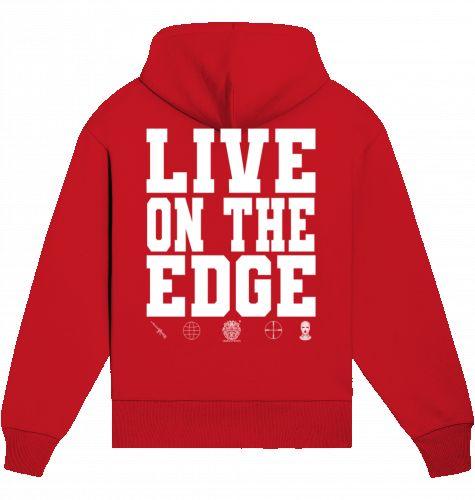 Olivier Industries live on the edge cocaina ultra heavy organic unisex Hoodie - Olivier Industries ® Art & Apparel