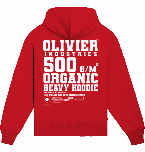 Olivier Industries ultra heavy organic unisex hoodie - Olivier Industries ® Art & Apparel