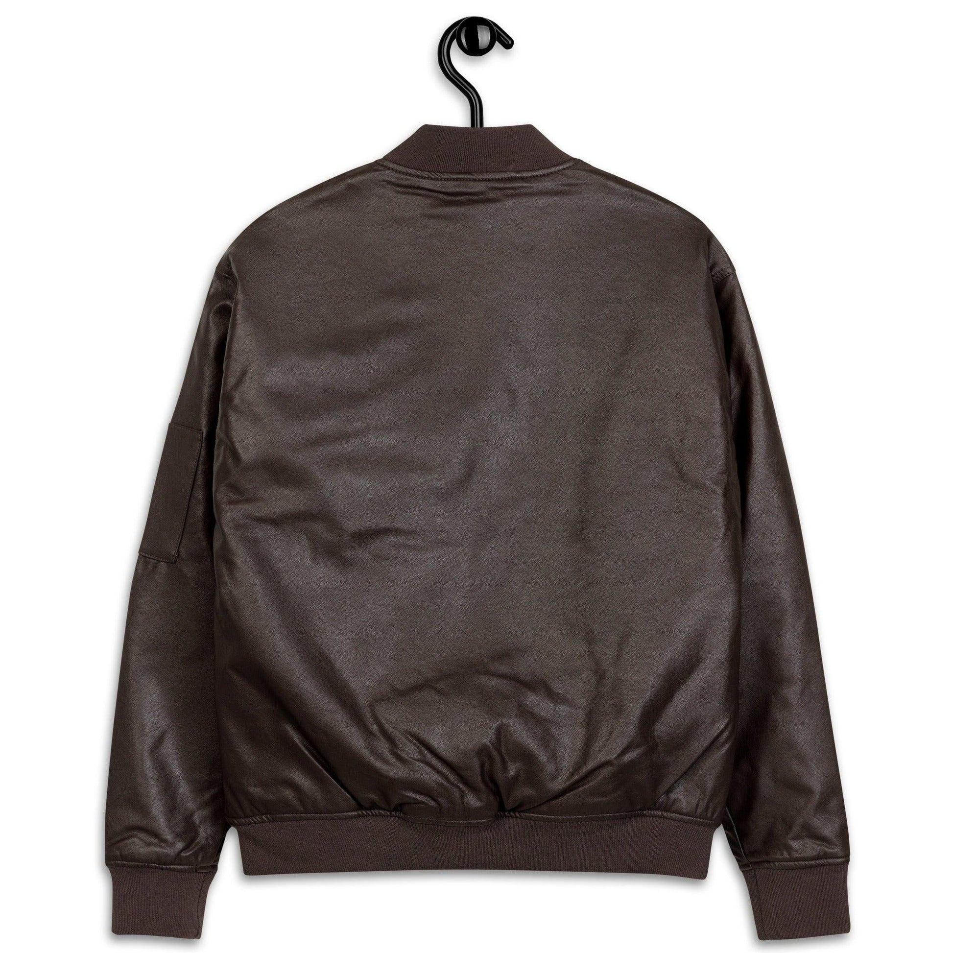 Olivier Industries TM Worldwide - USA - Embroidered PU Leather Unisex Jacket - Olivier Industries ® Art & Apparel