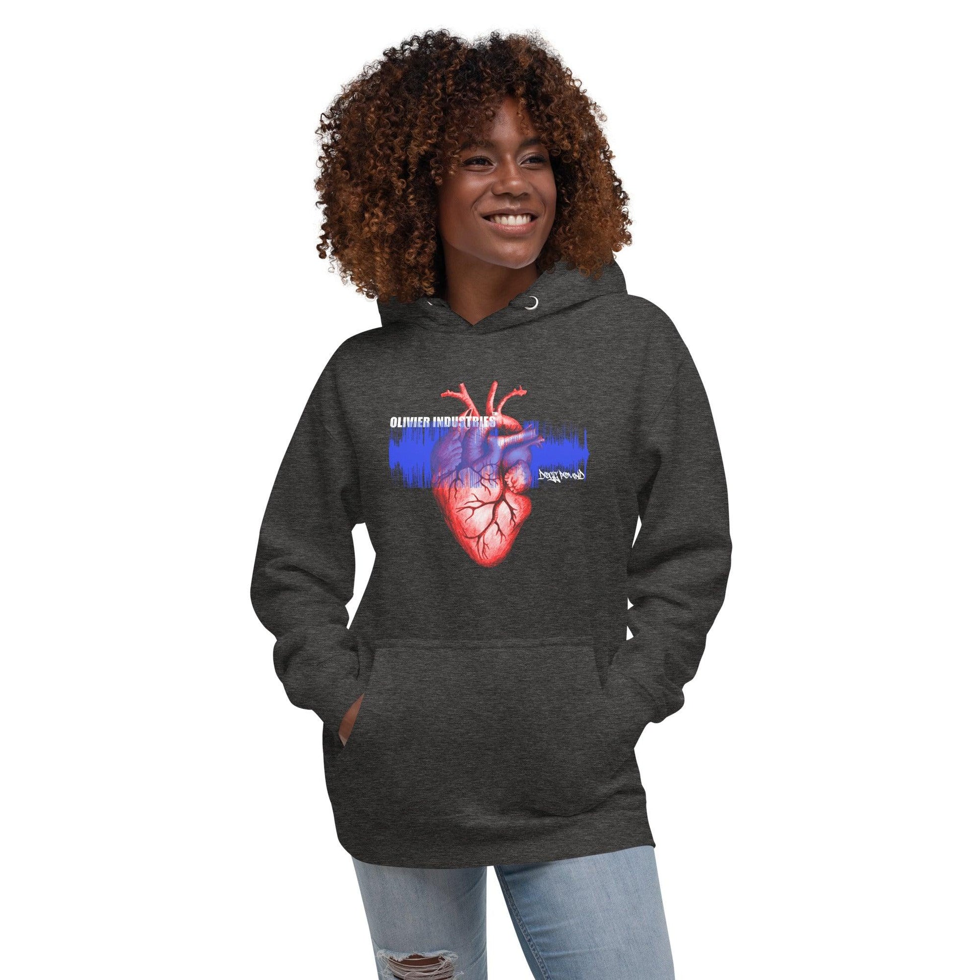 Olivier Industries TM Worldwide Deathrowrecords NFT - Dogg Pound Wavesound unisex Hoodie - Olivier Industries ® Art & Apparel
