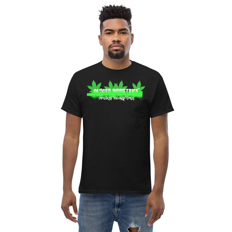 Olivier Industries TM Worldwide Deathrowrecords NFT - B - Real Cover of the high times unisex T-shirt - Olivier Industries ® Art & Apparel