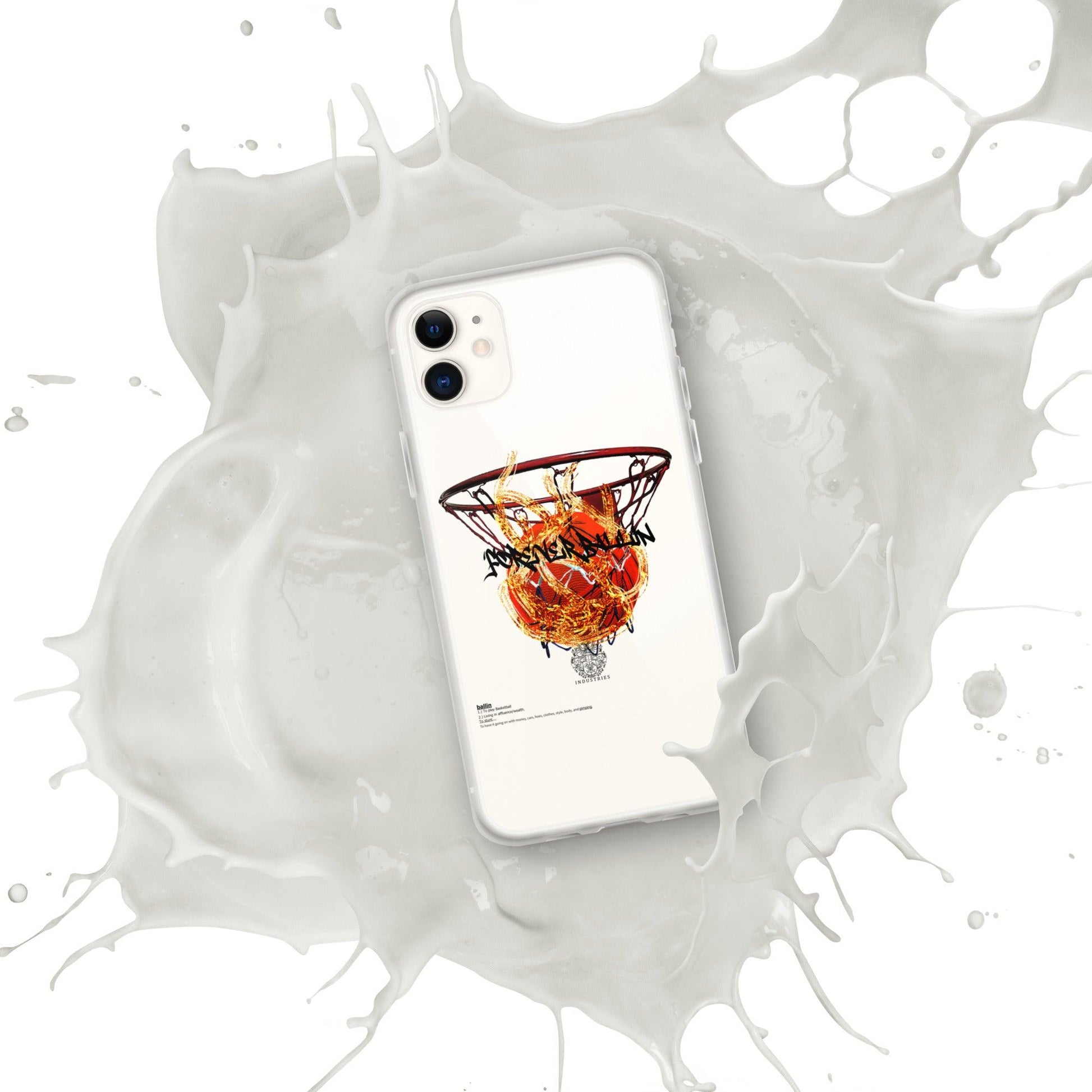Olivier Industries ®Worldwide- Forever Ballin - Basketball iPhone-Hülle - Olivier Industries ® Art & Apparel