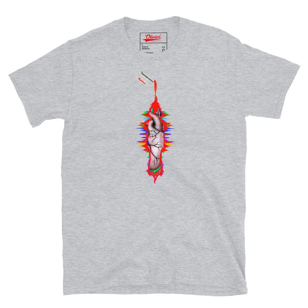 Olivier Industries TM Worldwide - Bleeding Art anatomical heart unisex Shirt - Olivier Industries ® Art & Apparel