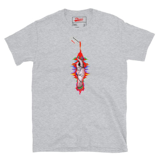 Olivier Industries TM Worldwide - Bleeding Art anatomical heart unisex Shirt - Olivier Industries ® Art & Apparel