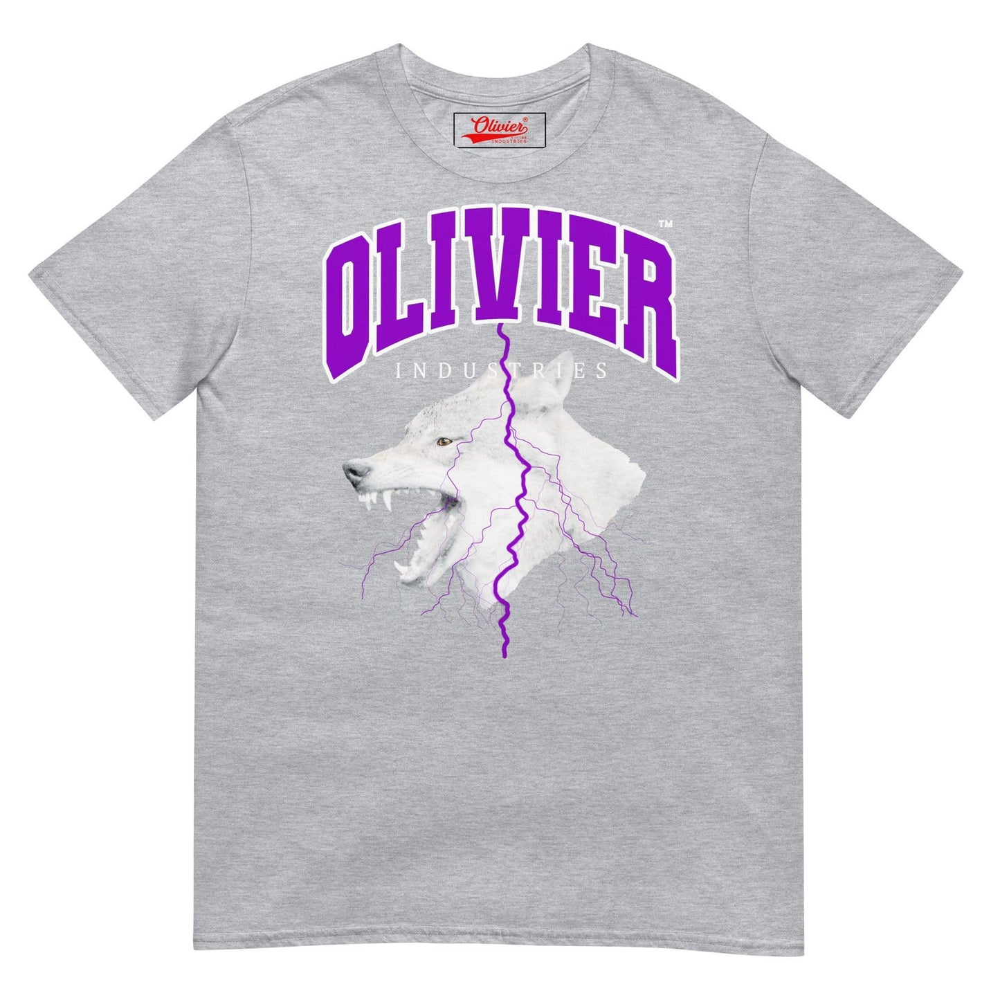 Olivier Industries TM Worldwide - The Beast lightning classic fit Tee - Olivier Industries ® Art & Apparel