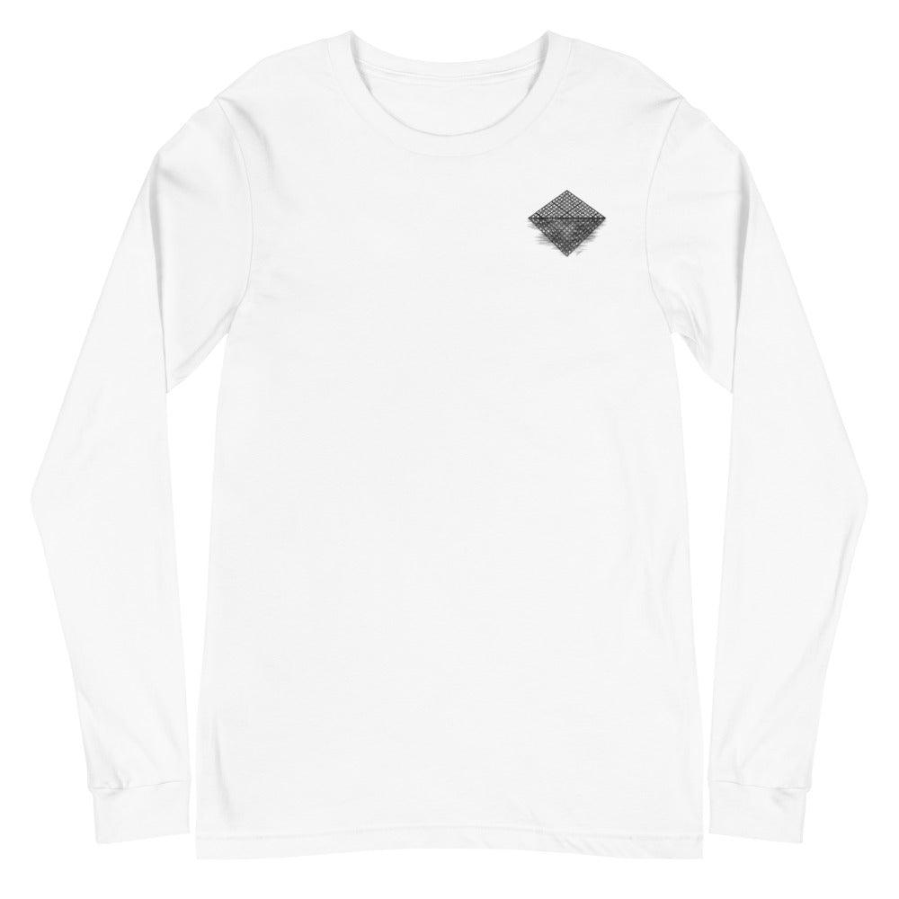 Olivier Industries ® handmade drawn louvre - Paris Unisex Long Sleeve Tee - Olivier Industries