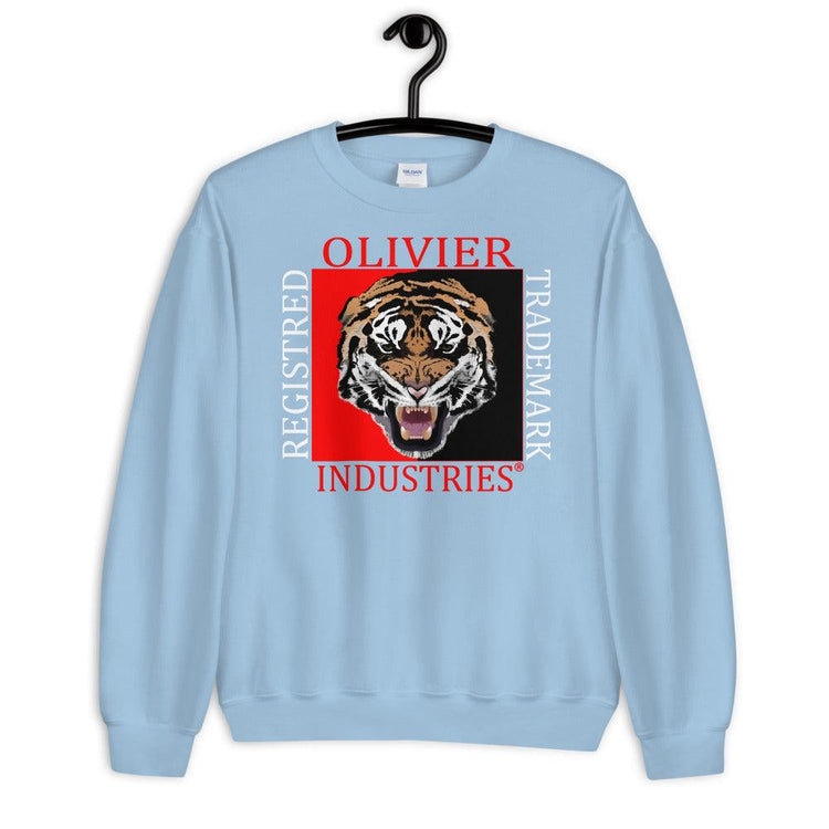 Olivier Industries ® Trademark Tiger Unisex sweatshirt - Olivier Industries