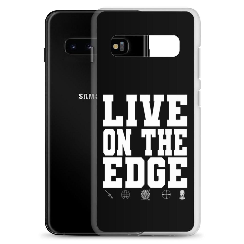 Olivier Industries ® Live on the Edge Samsung Case - Olivier Industries ® Art & Apparel