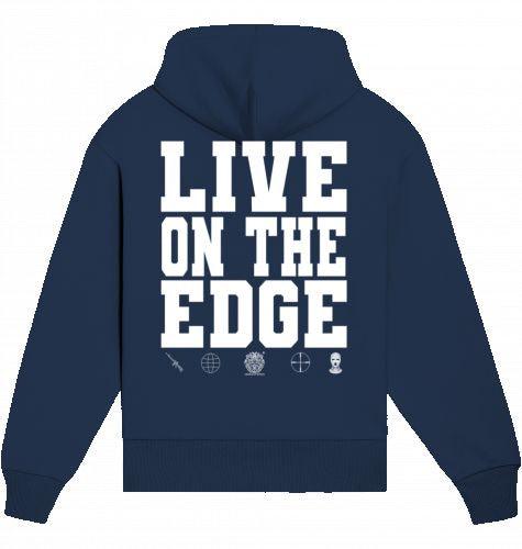 Olivier Industries live on the edge cocaina ultra heavy organic unisex Hoodie - Olivier Industries ® Art & Apparel
