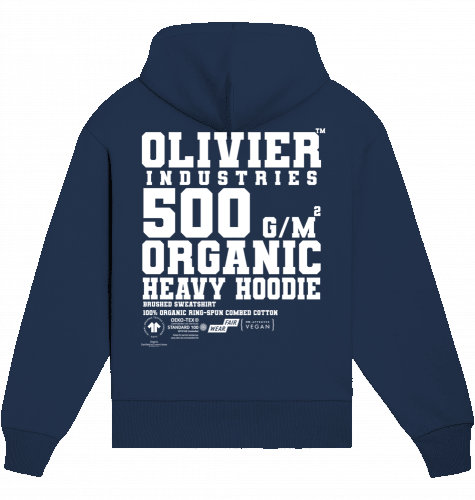 Olivier Industries ultra heavy organic unisex hoodie - Olivier Industries ® Art & Apparel