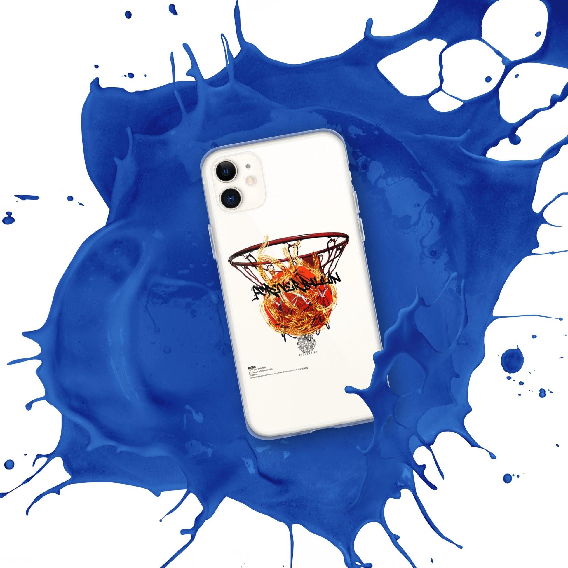 Olivier Industries ®Worldwide- Forever Ballin - Basketball iPhone-Hülle - Olivier Industries ® Art & Apparel