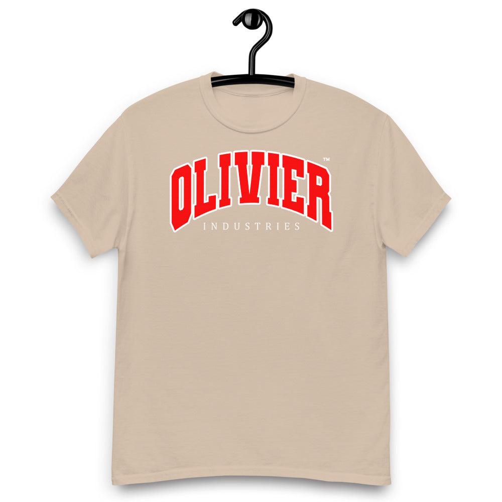 Olivier Industries TM Worldwide- Schriftzug Heavyweight Men´s Fit unisex Tee - Olivier Industries ® Art & Apparel
