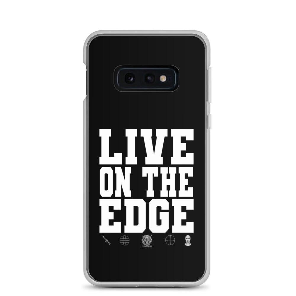 Olivier Industries ® Live on the Edge Samsung Case - Olivier Industries ® Art & Apparel