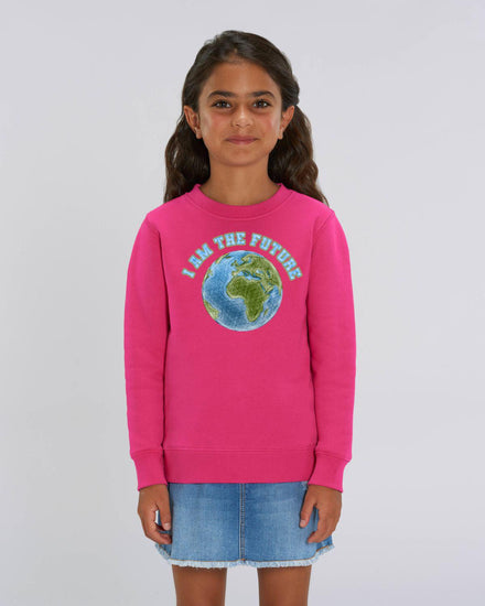 Olivier Industries ® I am the future Kids unisex organic Sweatshirt - Olivier Industries ® Art & Apparel