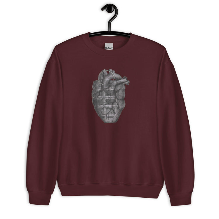 Olivier Industries TM Worldwide - Handgrenade unisex Sweatshirt - Olivier Industries ® Art & Apparel