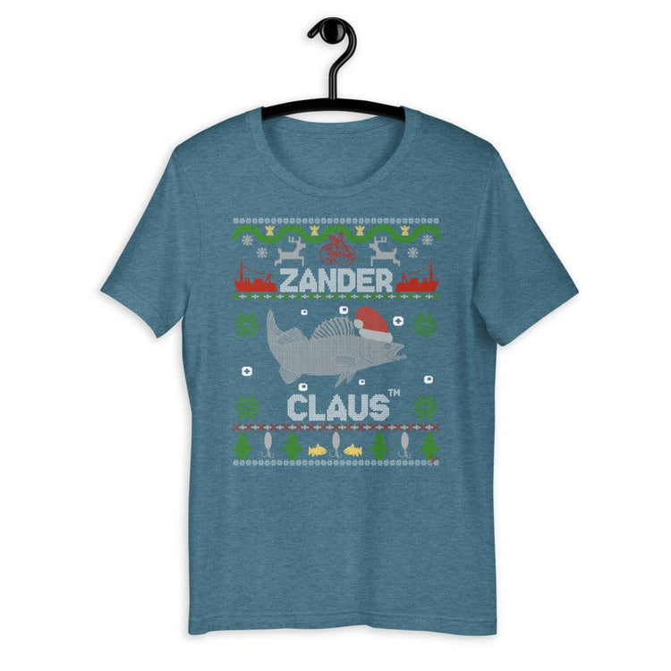 Zander Claus T-shirt das Original mit Signatur und Logoschrift im Nacken Zander Claus ® Kurzärmeliges Unisex-T-Shirt - Olivier Industries