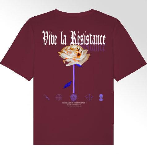 Olivier Industries ® Vive la Résistance organic Bio lègére unisex T-shirt - Olivier Industries ® Art & Apparel