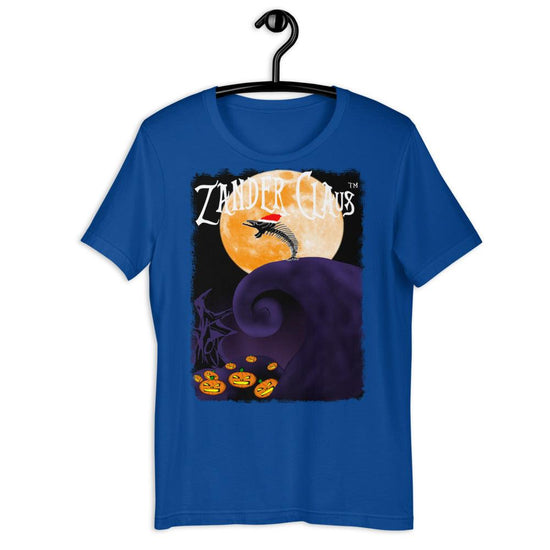 Zander Claus ® original - Halloween Angler unisex T-shirt - Olivier Industries ® Art & Apparel