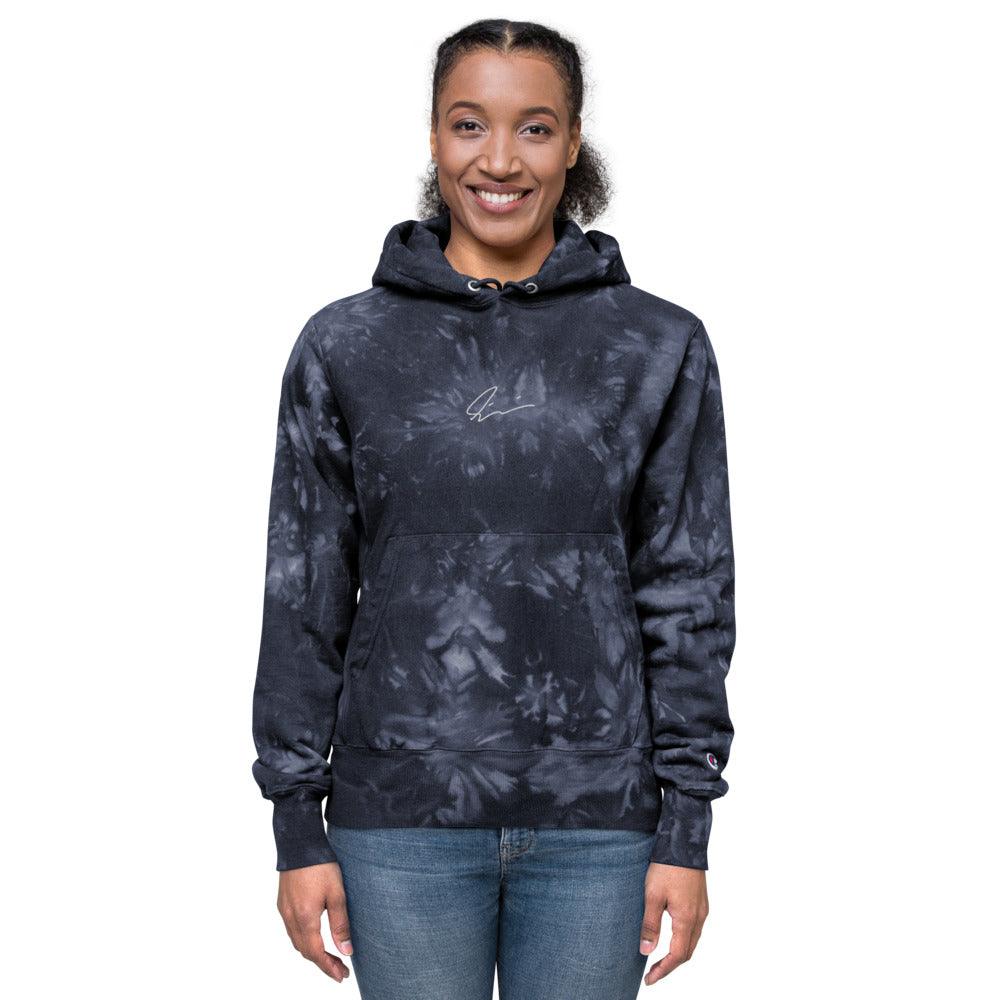 Olivier Industries ® Signature Embroidery Champion USA Tie Dye Unisex Hoodie - Olivier Industries ® Art & Apparel