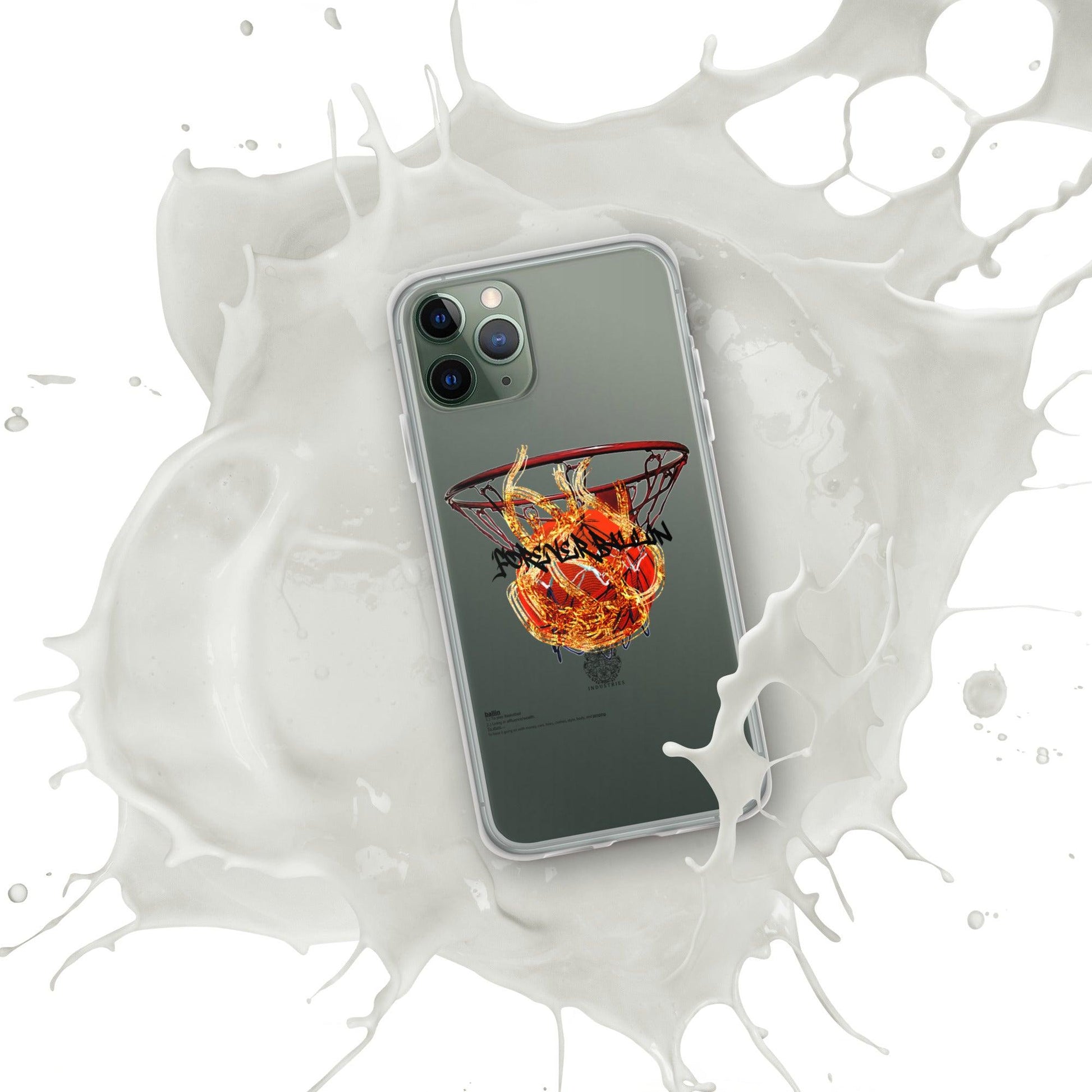 Olivier Industries ®Worldwide- Forever Ballin - Basketball iPhone-Hülle - Olivier Industries ® Art & Apparel
