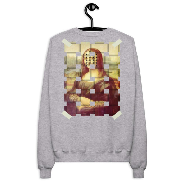 Olivier Industries ® Reproduction of Mona Lisa Unisex Fleece-Pullover - Olivier Industries