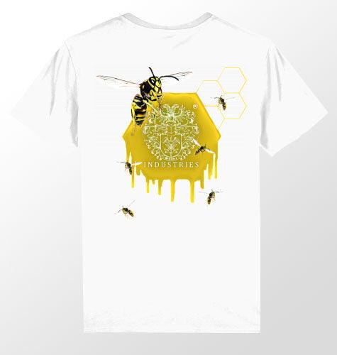 Olivier Industries ® Killerbee unisex organic cotton T-shirt - Olivier Industries ® Art & Apparel